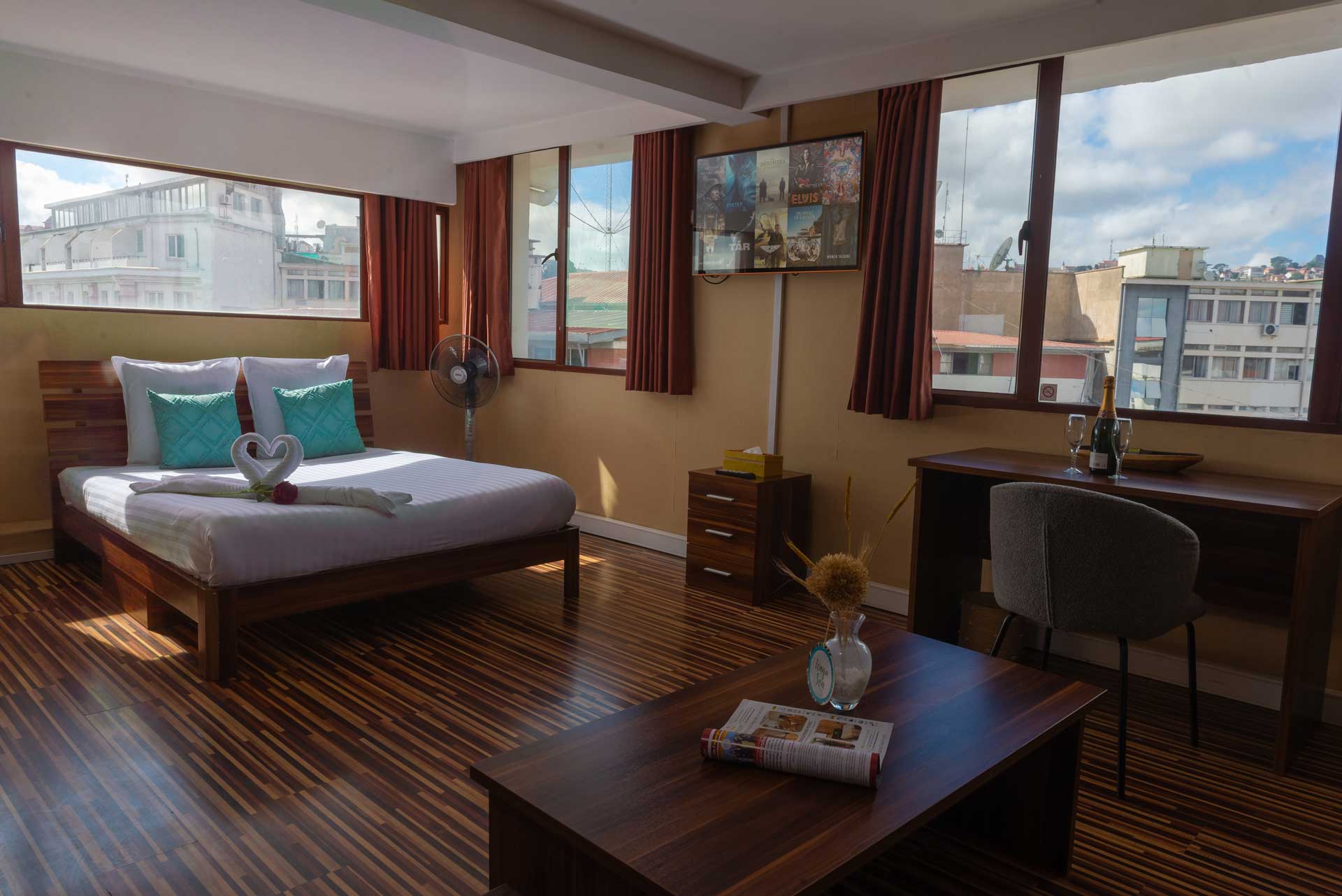 Chambre familiale spacieuse à Antaninarenina